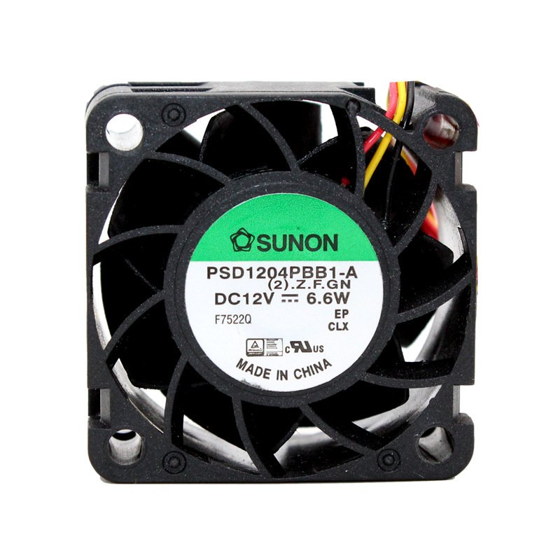 Sunon PSD1204PBB1-A /Fan 4025 12V 6.6w 4cm Wind Cooling Fan